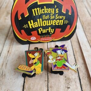 2024 Disney World Mickey's Not So Scary Halloween Party Mystery Pin Pluto Daisy